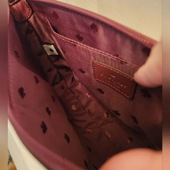 Kate Spade Cherry Red Glitter Crossbody - Picture 9 of 12